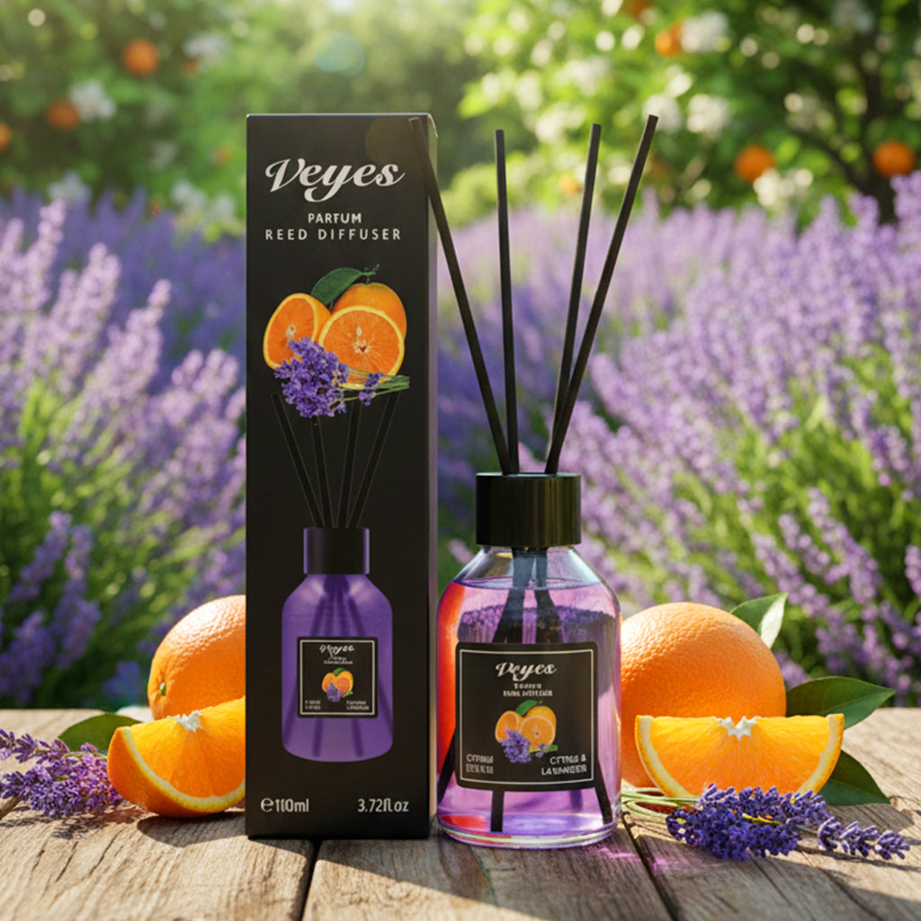 Diffuseur de parfum à Roseaux Veyes 150ml - Multiple saveurs