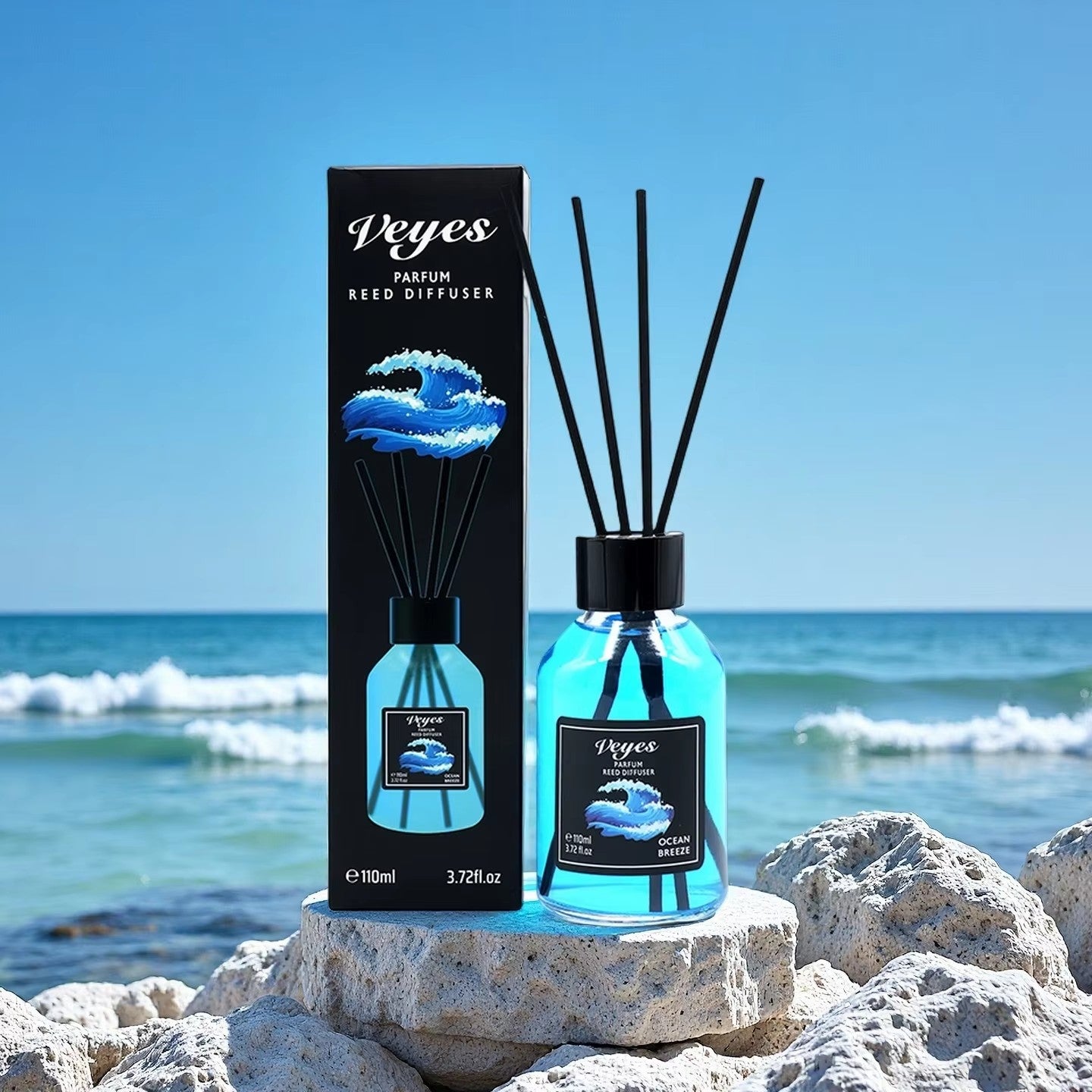 Diffuseur de parfum à Roseaux Veyes 150ml - Multiple saveurs