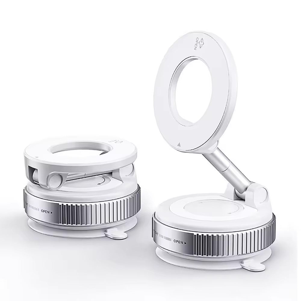 Support de téléphone magnétique à ventouse pour Magsafe, réglable à 360°, format de poche, pliable pour votre voiture, pour tous